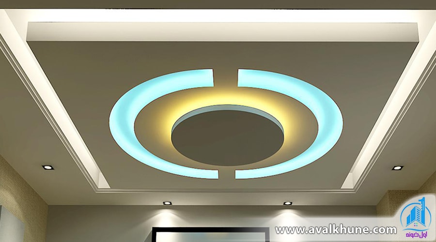 انواع سقف کاذب برای طراحی داخلی ویلای شمال و آپارتمان
