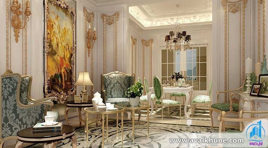 طراحی ویلا با  لوکس‌‌ترین دکوراسیون‌های داخلی جهان