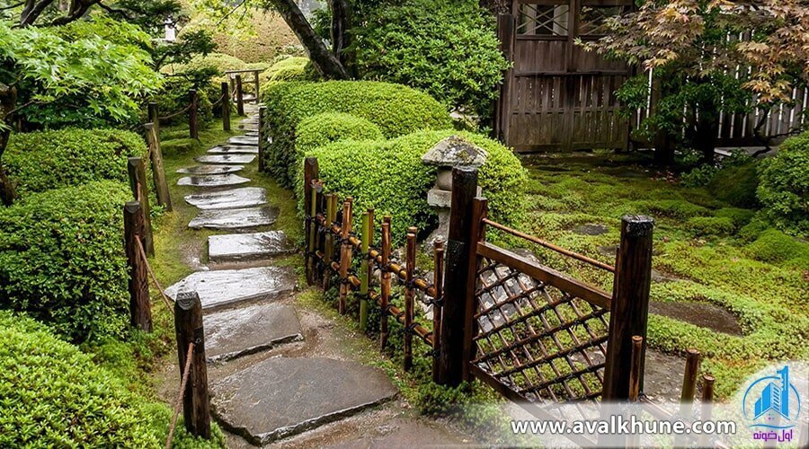 بهترین ایده‌های ساخت مسیر سنگی در حیاط و باغ ویلا