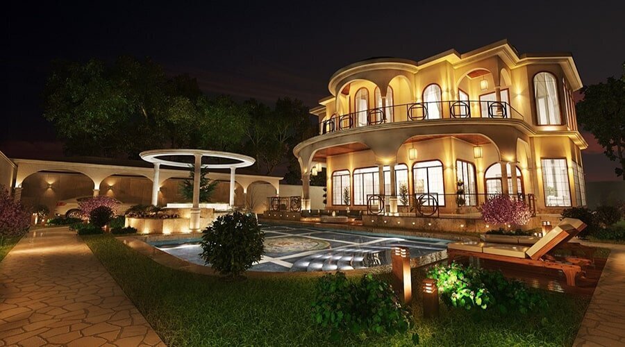 انواع طراحی نمای ویلا در شمال به همراه عکس