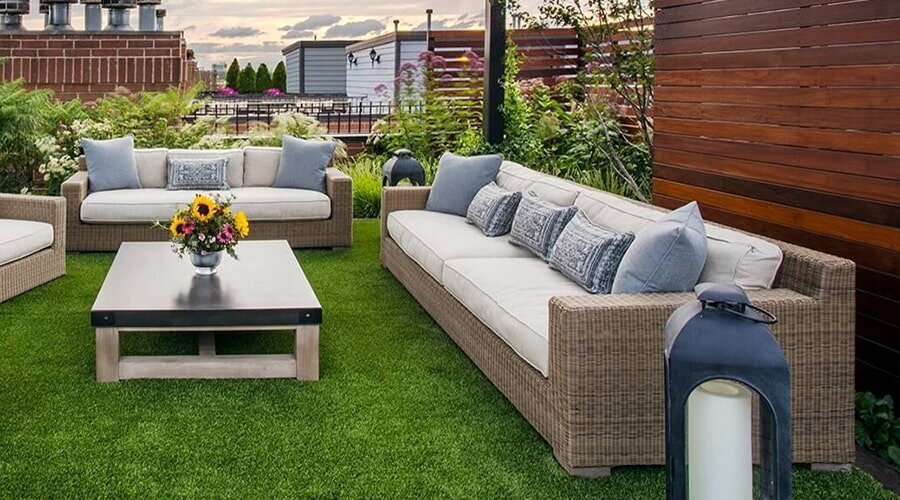 جدید‌ترین ایده‌های روف گاردن در فضای کم!