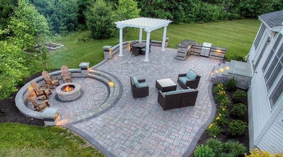 هزینه محوطه سازی ویلای شمال + جزئیات هزینه‌ها