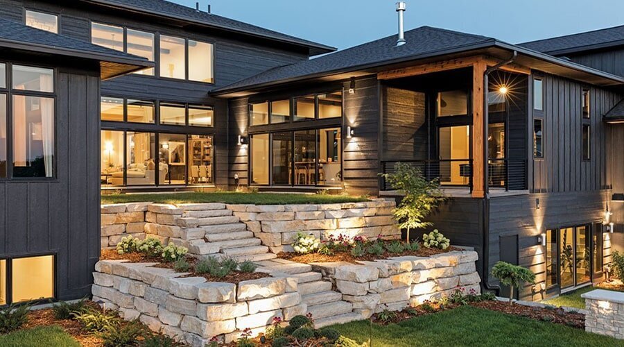 مهم‌ترین اصول در طراحی نمای خارجی ویلا