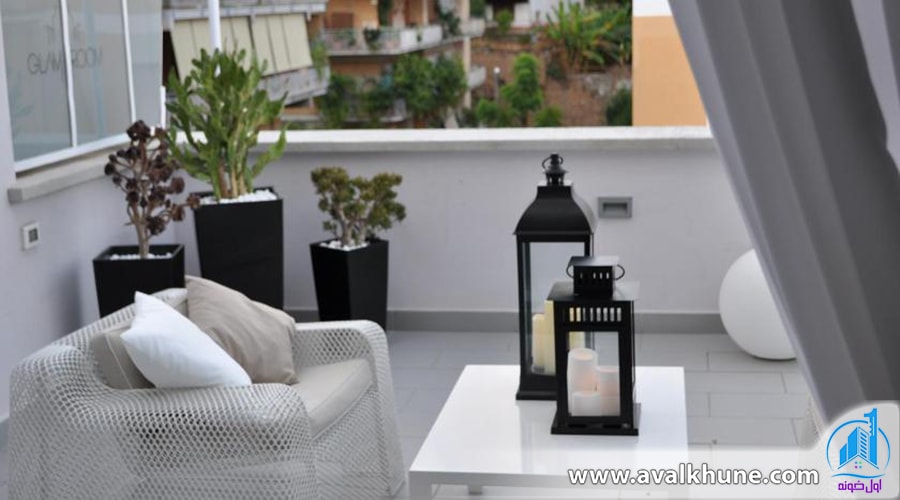 طراحی تراس (Terrace) در ویلا + اصول معماری و قوانین