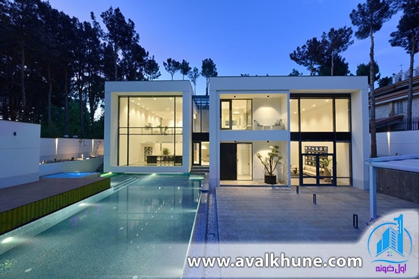 طراحی بر اساس لوکیشن ویلا