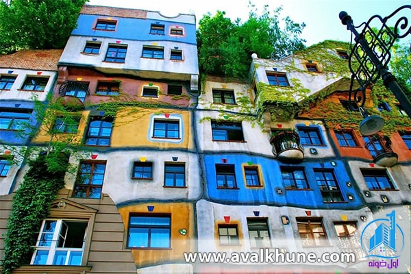 Hundertwasser Haus، وین، اتریش Hundertwasser Haus، وین، اتریش