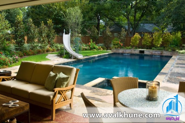 بازسازی استخر ویلا