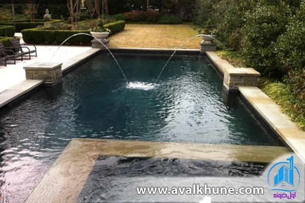 استخر پیش از بازسازی