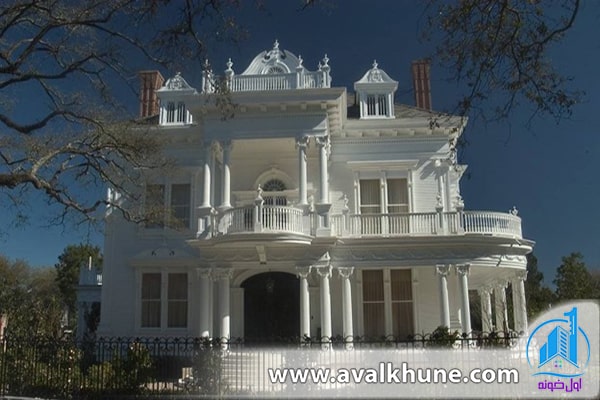 خانهای به شکل کیک ازدواج؛ نیواورلئان، لوئیزیانا خانهای به شکل کیک ازدواج؛ نیواورلئان، لوئیزیانا