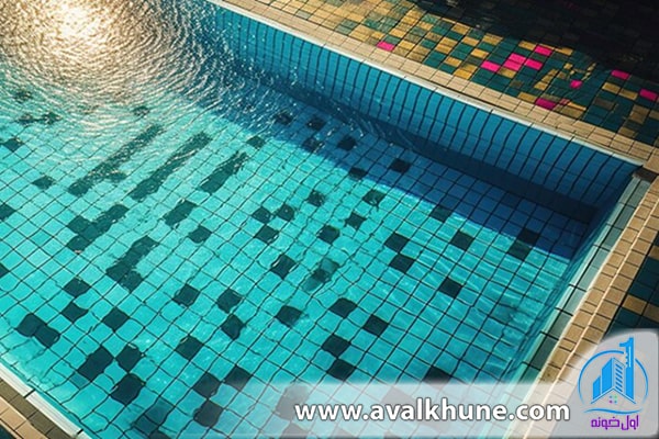 7) کفسازی استخر