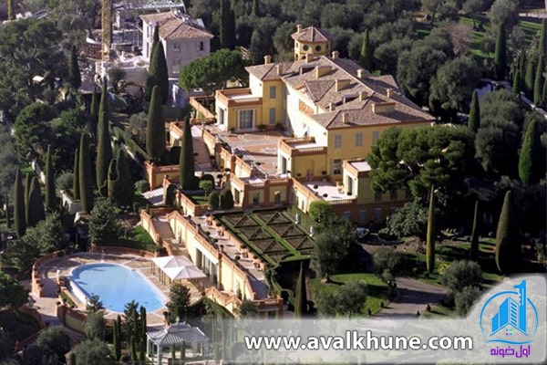 خانه Villa Leopolda؛ فرانسه