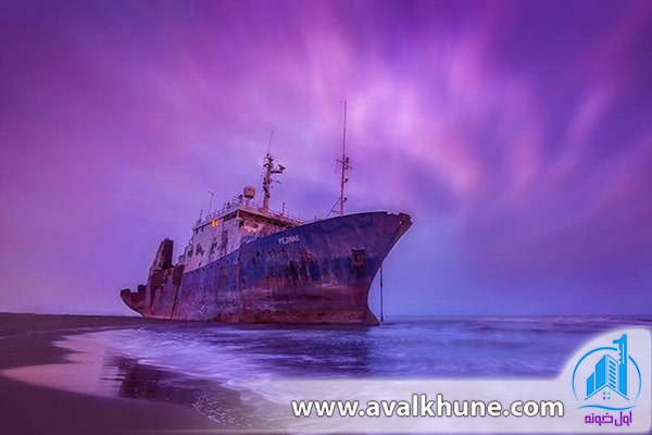 کشتی پژواک از جاذبه‌های میانکاله