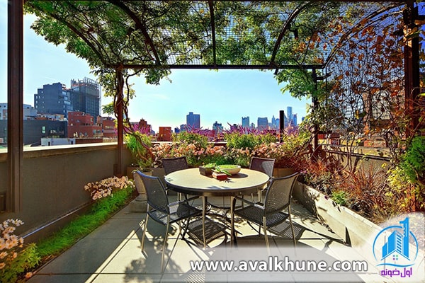 نکات مهم طراحی روف گاردن نکات مهم طراحی روف گاردن