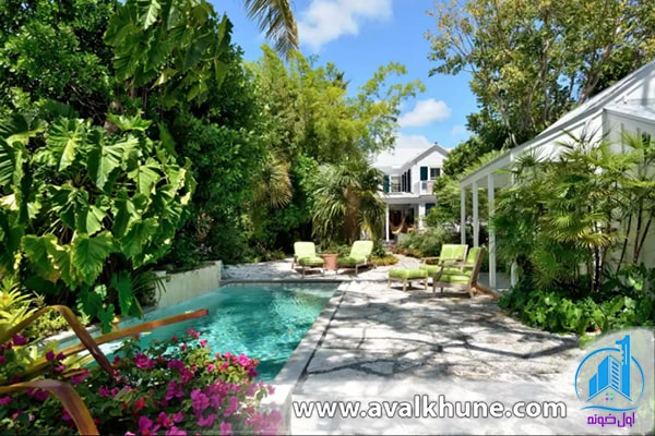 طراحی استخر روباز با محیط جنگلهای استوایی و مدیترانهای طراحی استخر روباز با محیط جنگلهای استوایی و مدیترانهای