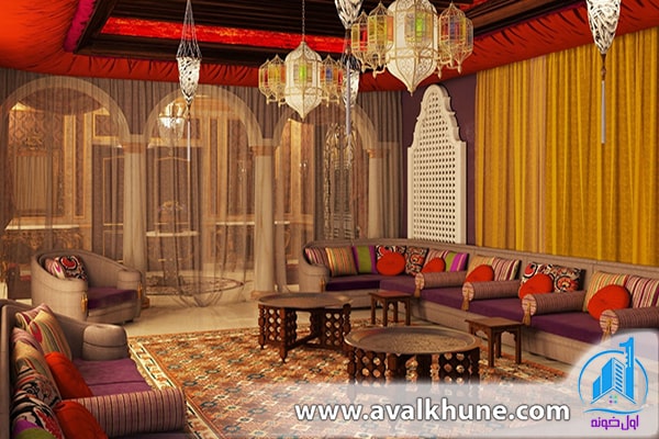 نکات مهم در طراحی داخلی ویلا به سبک شرقی نکات مهم در طراحی داخلی ویلا به سبک شرقی