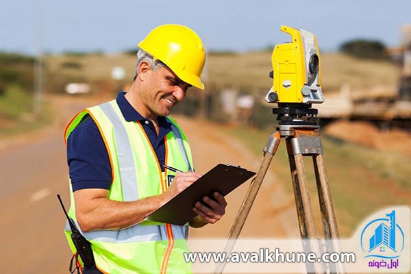 نقشه برداری زمین کشاورزی