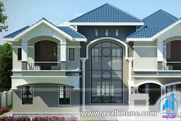 پلان ویلا دوبلکس