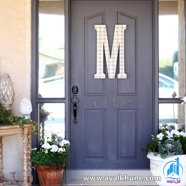 رنگ آمیزی درب ورودی ویلا رنگ آمیزی درب ورودی ویلا