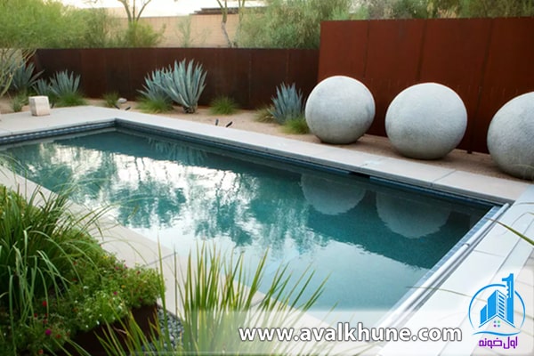 طراحی و ساخت استخر به سبک مدرن و فانتزی طراحی و ساخت استخر به سبک مدرن و فانتزی