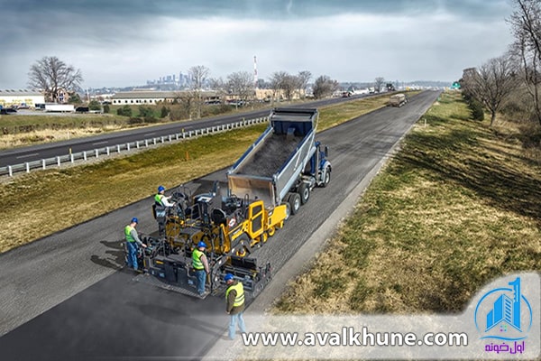 قیمت خدمات پیمانکاری آسفالت در چمستان