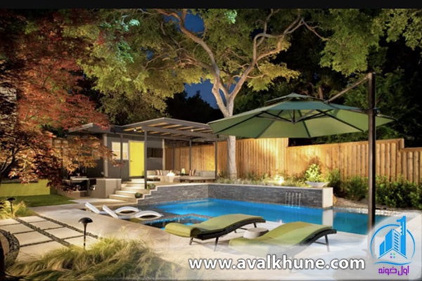 انواع طراحی برای استخر ویلا و باغ انواع طراحی برای استخر ویلا و باغ