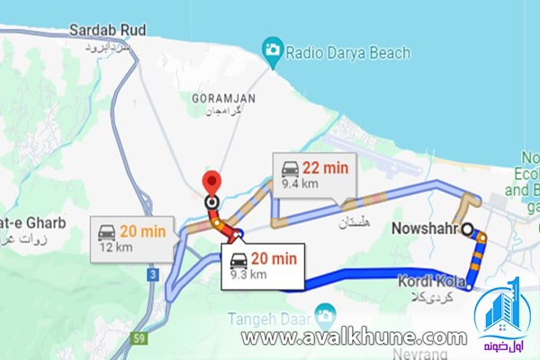 سرمایهگذاری در نوشهر