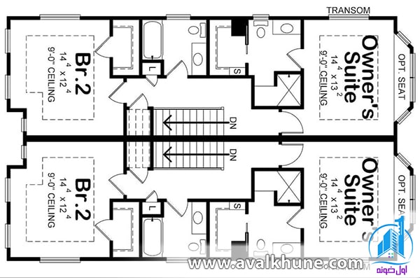 پلان طبقه همکف