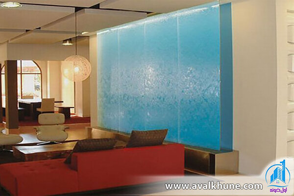 آبنمای شیشهای آبنمای شیشهای