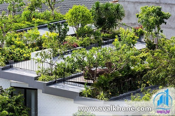 طراحی روف گاردن طراحی روف گاردن