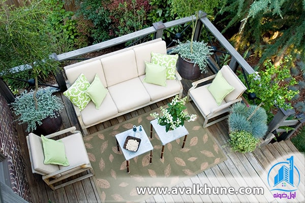 مزایای مبلمان فضای باز مزایای مبلمان فضای باز