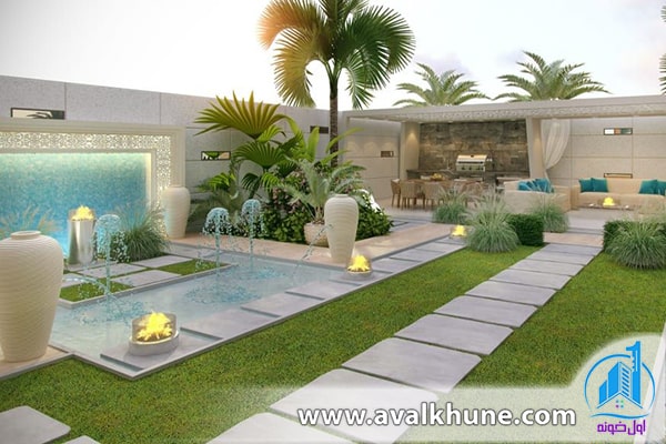 محوطه سازی ویلا محوطه سازی ویلا