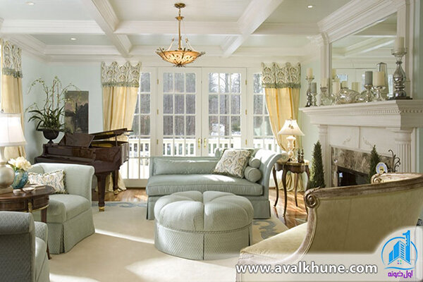 دکوراسیون منزل به سبک فرانسوی