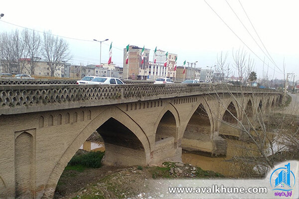 پل محمدخان در شهر بابل