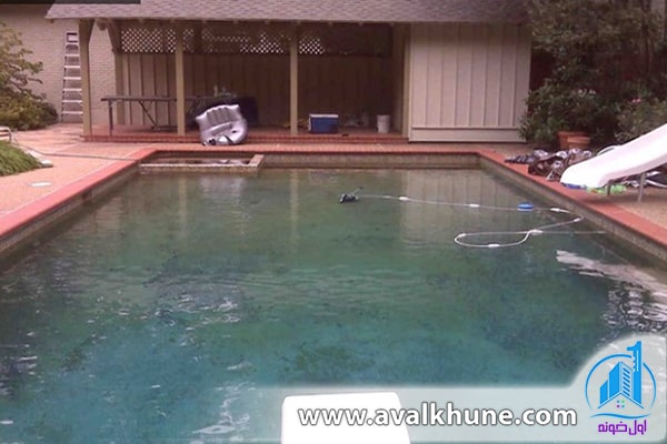 تصویری از ویلا قبل از بازسازی