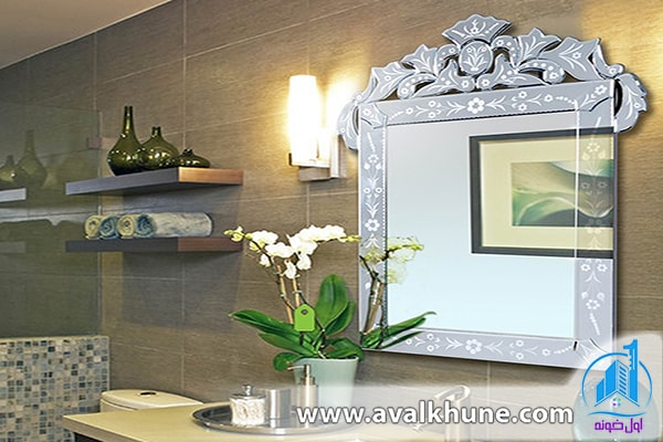 استفاده از آینههای دکوراتیو در طراحی داخلی ساختمان استفاده از آینههای دکوراتیو در طراحی داخلی ساختمان