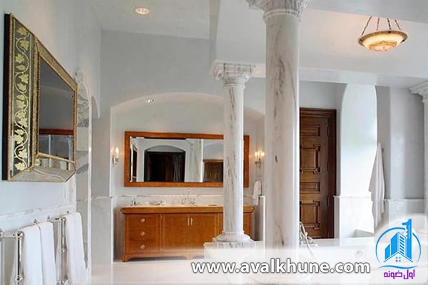 روشهای نصب انواع ستون سنگی در ویلا روشهای نصب انواع ستون سنگی در ویلا