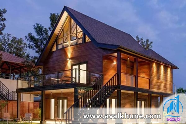 مزایا و معایب ساخت ویلای چوبی در مازندران