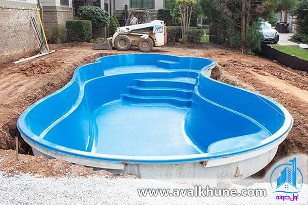 ساخت استخر فایبرگلاس