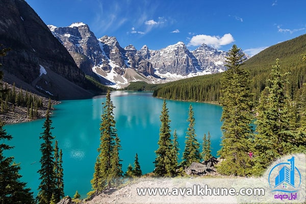 دریاچه موراین، کانادا دریاچه موراین، کانادا