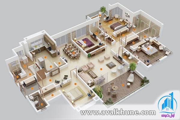 طراحی پلان ساختمان