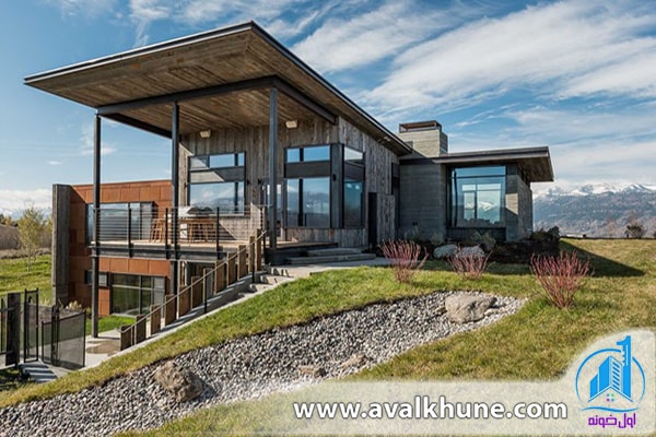 خانه چوبی در جکسون هول؛ وایومینگ خانه چوبی در جکسون هول؛ وایومینگ