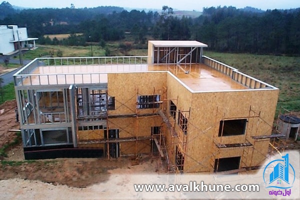 استفاده از سازه از پیش ساخته LSF در ساختمانسازی