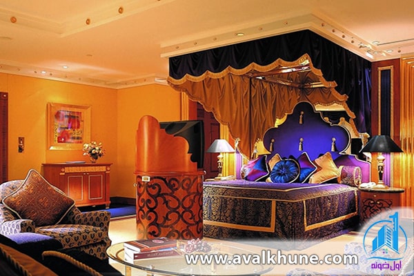 طراحی داخلی ویلا به سبک شرقی طراحی داخلی ویلا به سبک شرقی