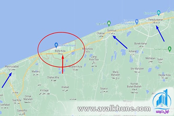 آدرس شهرک ساحلی اکباتان