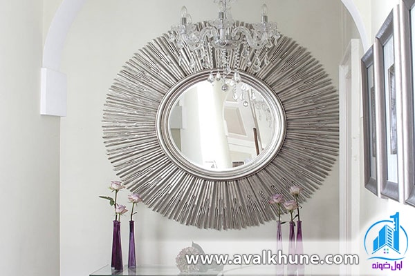 انتخاب آینههای دکوراتیو با توجه به شکل و اندازه انتخاب آینههای دکوراتیو با توجه به شکل و اندازه
