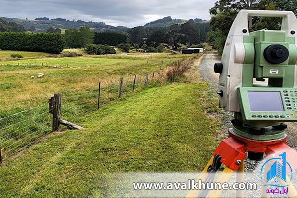 نکات نقشه برداری از زمین‌های کشاورزی