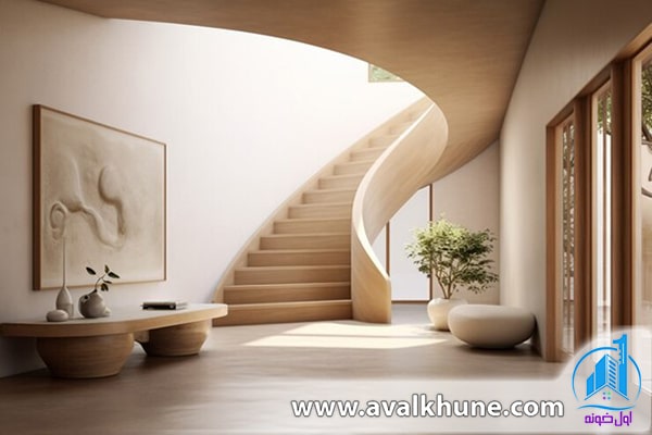 اصول طراحی پلههای مارپیچ