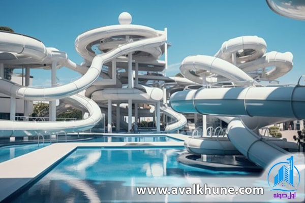 شیب بندی کف استخر