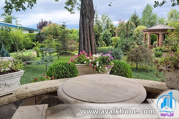 هزینه محوطه سازی ویلا