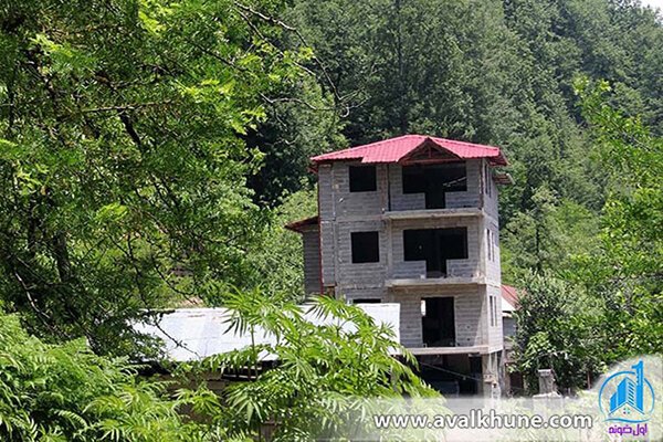 ساخت و ساز دوگانه ویلا در شمال